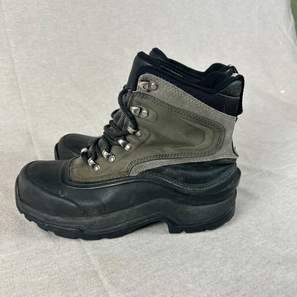 Lands End Mens Hiking Boots Shoes Size 7.5B‎ Waterproof Mid Camping Outdoors